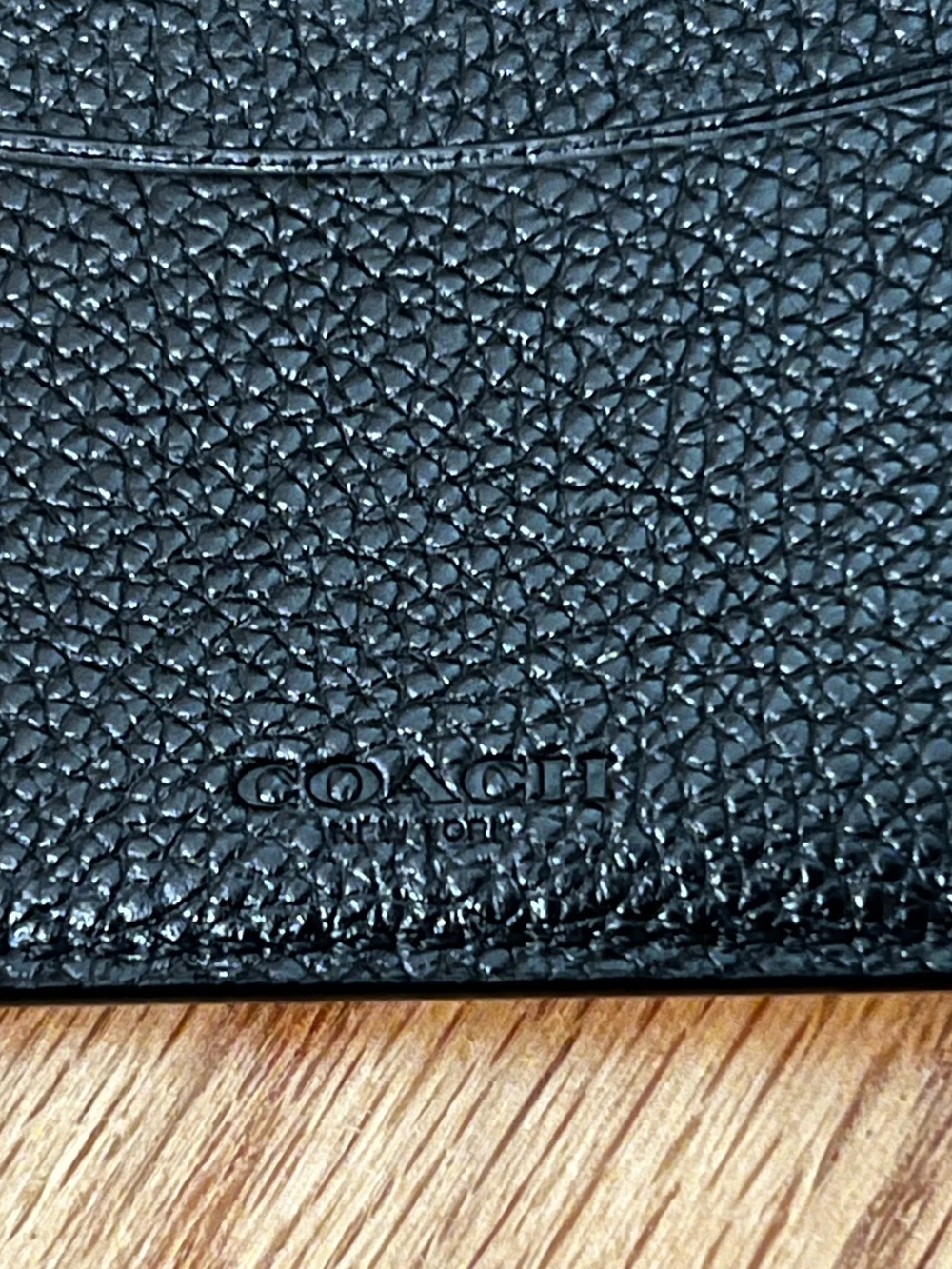 Coach X NASA Apollo Rocket Space Passport Holder F32464 - Picture 3 of 6